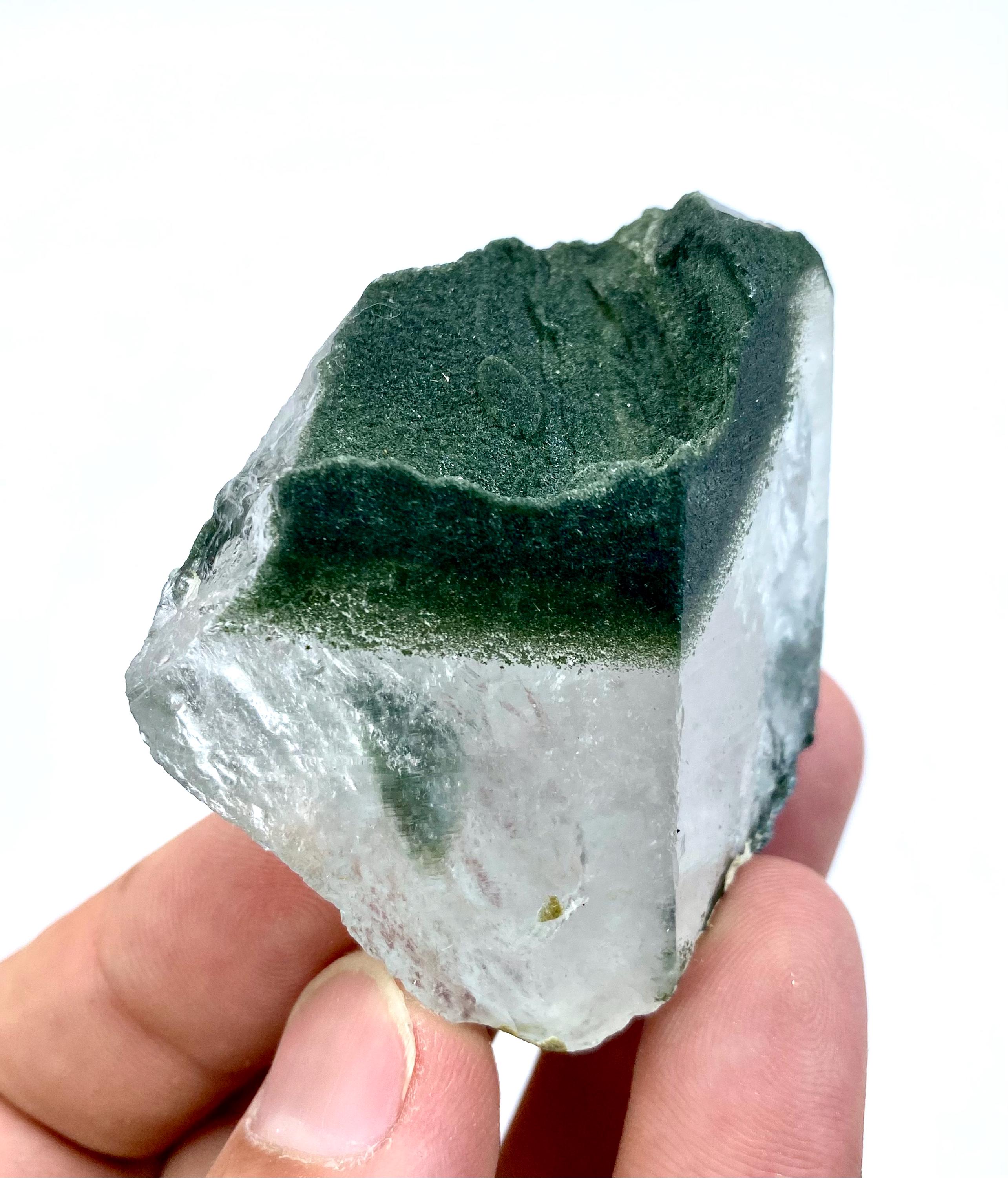 パキスタン産、77グラムのユニークな緑泥石水晶標本 - Etsy 日本