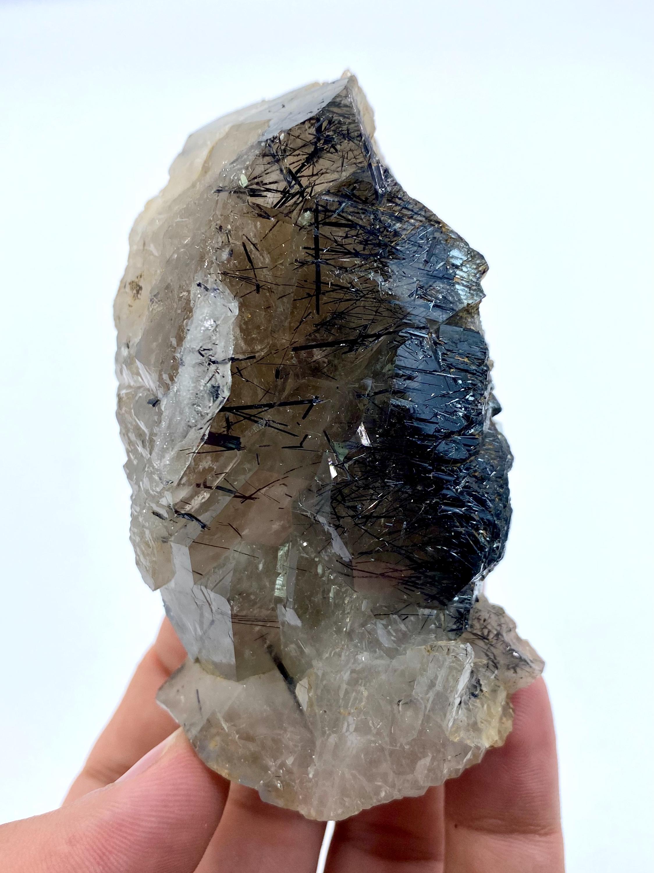 【パキスタン産】スモーキールチルクォーツ パキスタン産のルチルスモーキークォーツ242個 - Etsy 日本