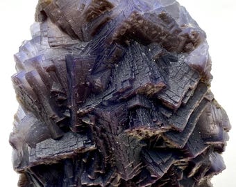 705 Gram Unique Fluorite With Calcite Mineral Specimen From Pakistan