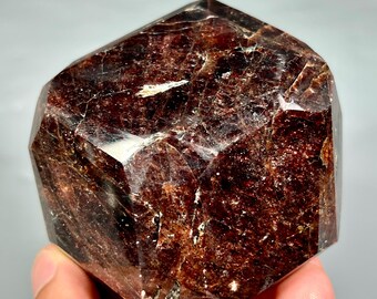 842 Gm Polished Almandine Garnet – A Deep Red Beauty From Afghanistan
