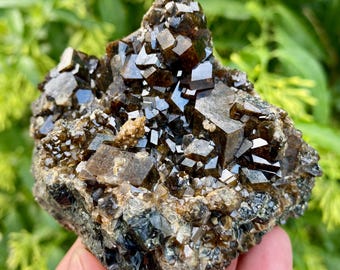 520 Gram Rare Andradite Garnet Crystal Specimen From Afghanistan
