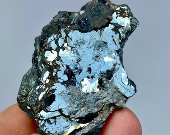 208 Carats Rare Unique Hematite With Rutile Crystal Specimen From Pakistan