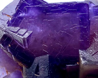 262 Gm Unique Fluorite With Calcite Crystal Specimen From Pakistan