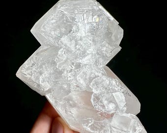 パキスタン産、617グラムのヒマラヤ産透明水晶標本 - Etsy 日本