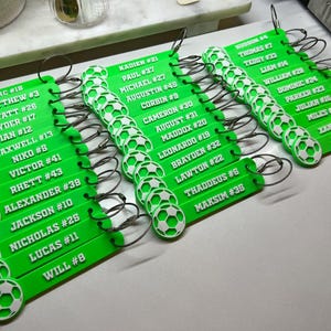 Etiquetas de nombre personalizadas impresas en 3D: insignias de plástico personalizadas para el trabajo, eventos y regalos