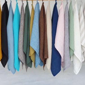 Linen Tea Towel Soft Stonewashed Linen Hand Towel Linen Kitchen Towel Home Decor Dish Towel