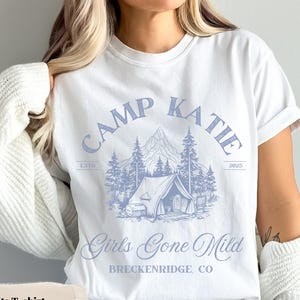 Girls Gone Mild Bachelorette Shirts | Custom Camp Bachelorette T-shirt, Outdoor Bachelorette Shirts, Bach Bridesmaids Gifts, spa Bachlorette