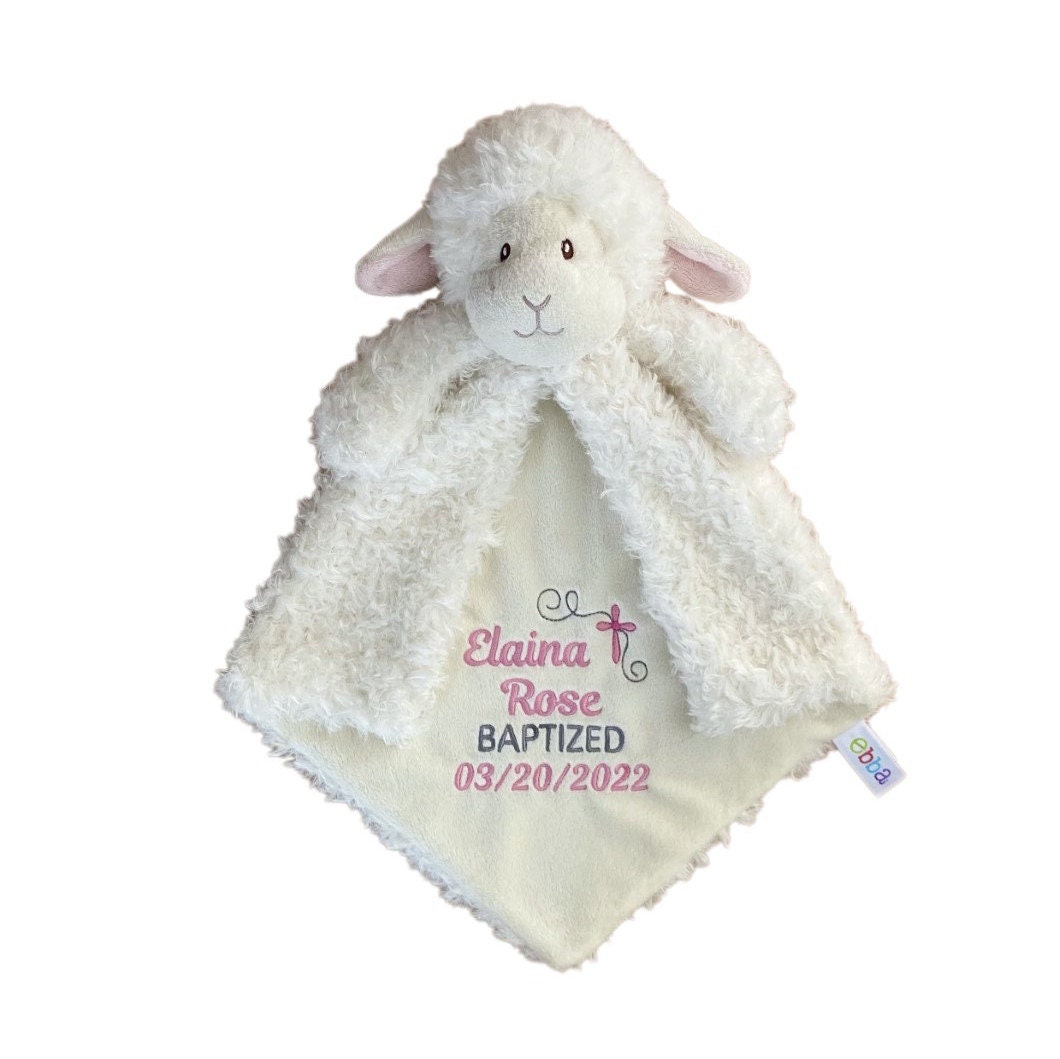 personalised sheep teddy