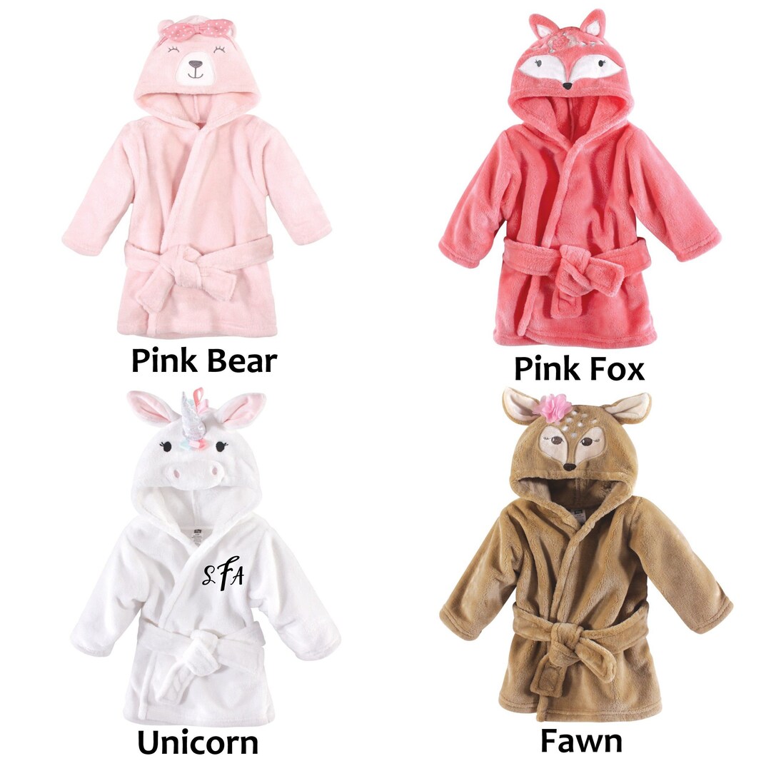 Personalized Baby Bathrobe Infant Bathrobe Newborn Baby Etsy