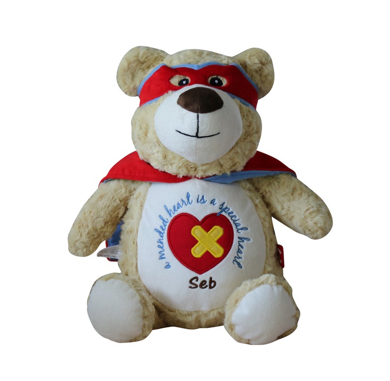 custom embroidered teddy bear
