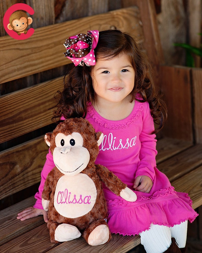 Personalized Baby Gift New Baby Birth Announcement Stuffed Bear Animal Keepsake Toy