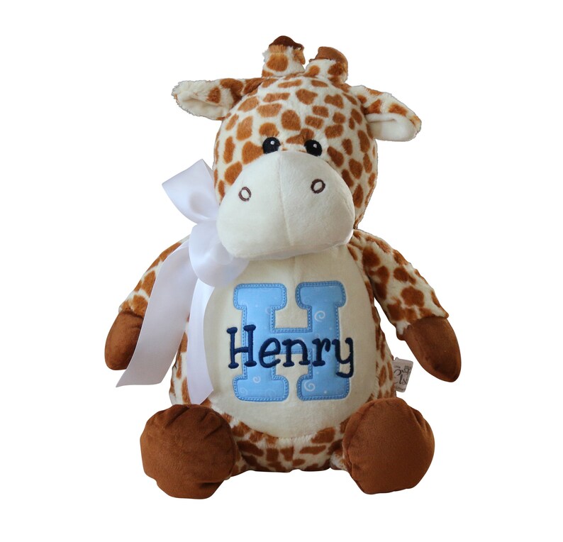 personalized embroidered stuffed animals