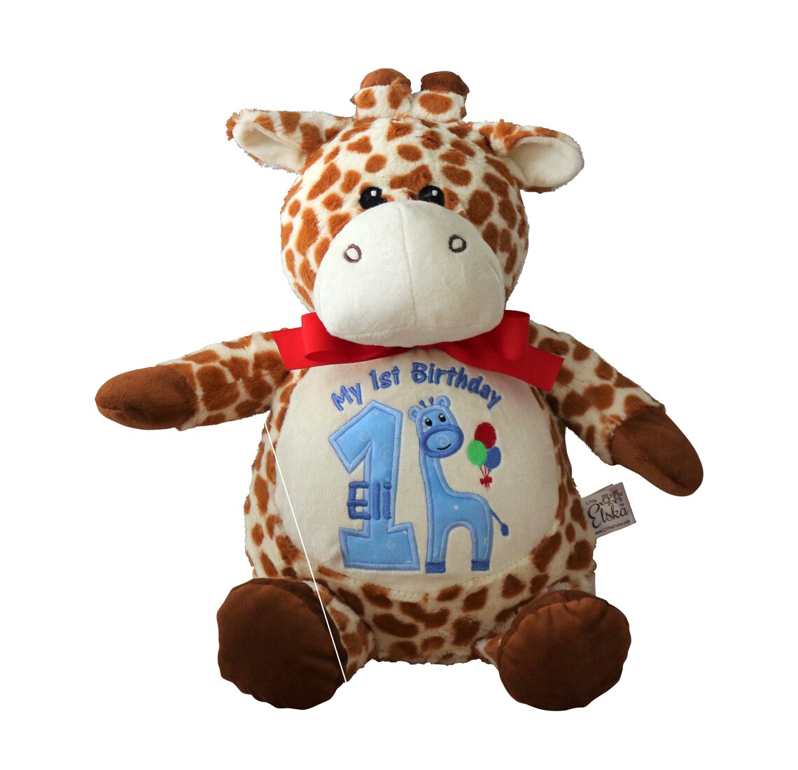 Giraffe Stuffed Animal Baby Girl Birthday Gift Personalized Etsy
