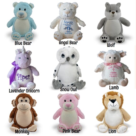 personalized stuffed animals for babies