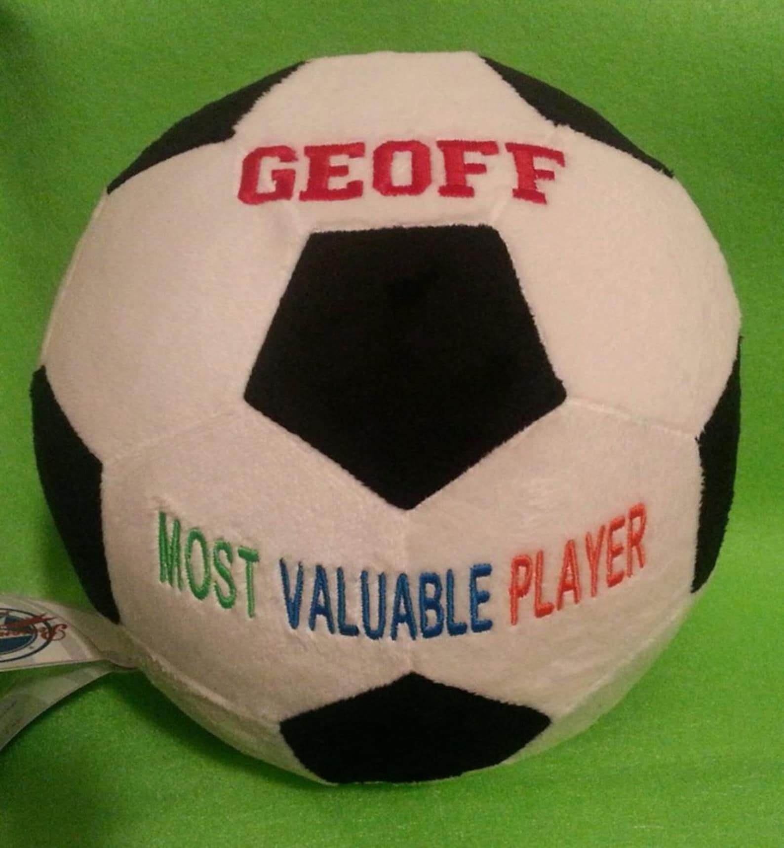 Personalized Plush Sports Pillow Baby Birth Announcement Child Etsy