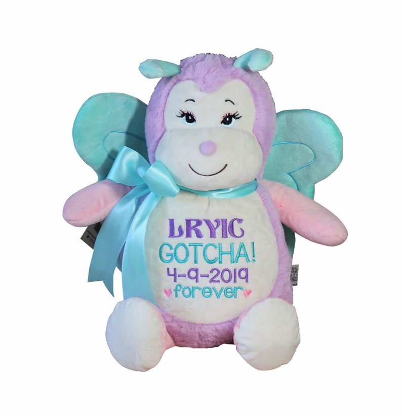 Personalized Stuffed Animal Adoption Gift Gotcha Day Boy or Etsy