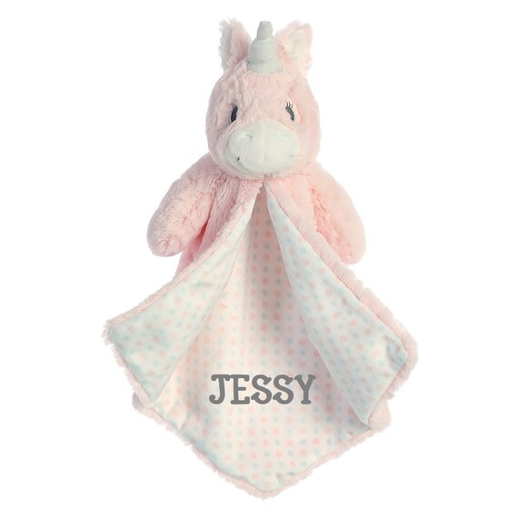 personalized lovey blanket