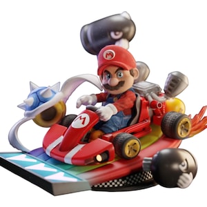 Mario Kart Statue