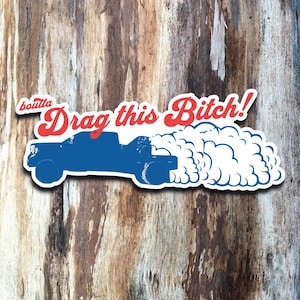 Sticker 'Slepen omhoog lassen'