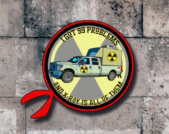 Sticker röntgentruck