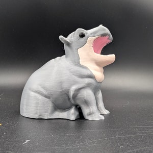 Moo Deng Salt and pepper shaker,  pygmy hippopotamus, 3D printed