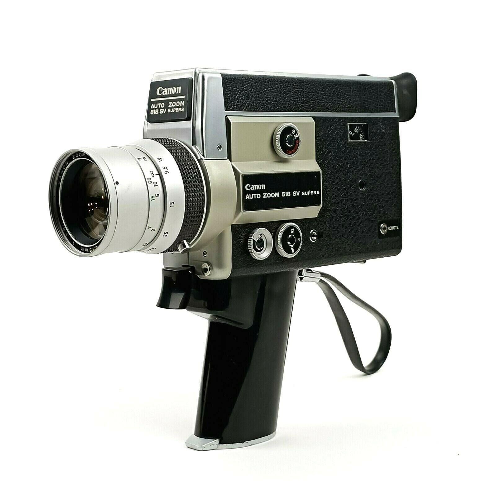 8mm Camera Canon Auto Zoom 518 Canon Single 8 518 Canon Auto Zoom