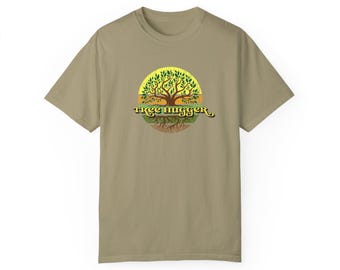 TREE HUGGER T-Shirt | Gender Neutral, Tree Hugs, Boho Shirt, Nature Shirt, Nature Lover, Environmentalists, Earth Day Gift, Hiking Shirt