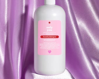 Only You Scented Liquid Laundry Detergent - 32 Oz Scented Liquid Laundry Cleaner - Highly Scented Detergent Laundry Soap