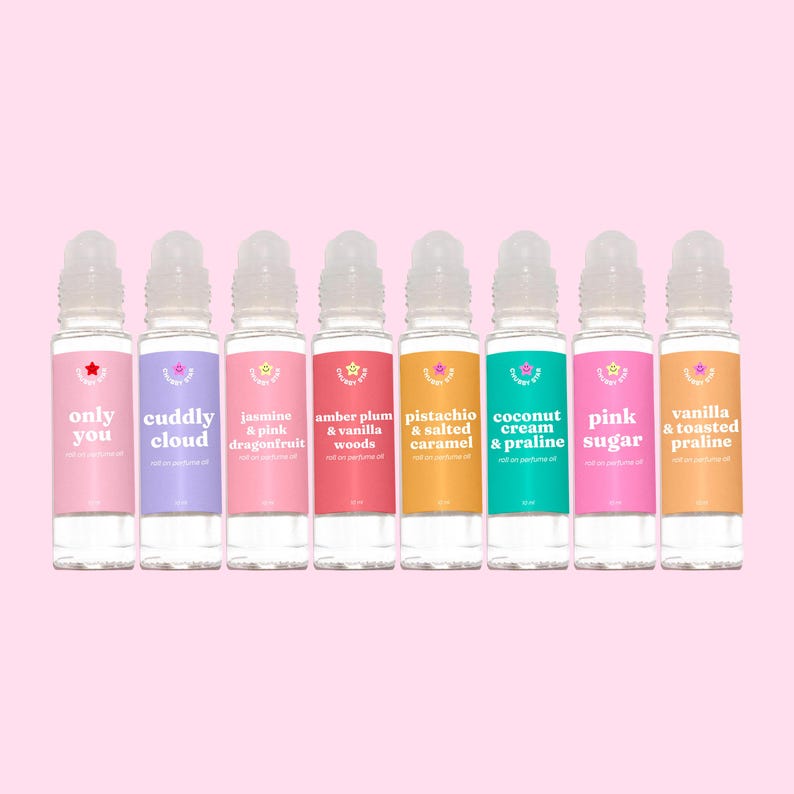 travel friendly perfume oil  roll on fragrance for her