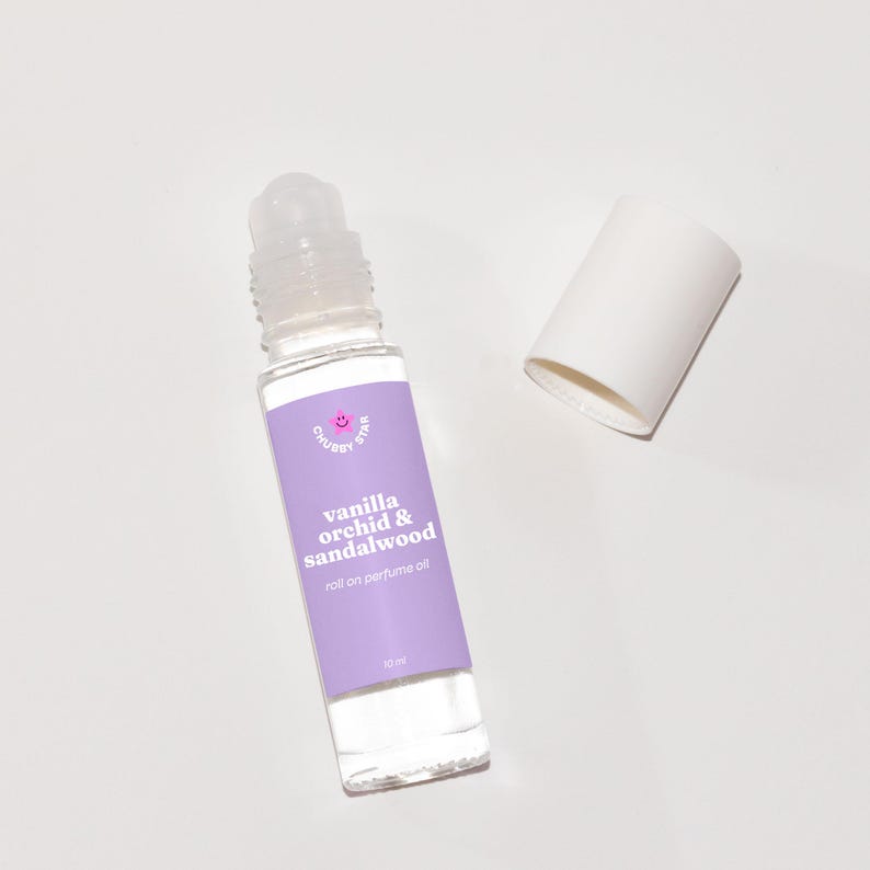 Vanilla Orchid Sandalwood perfume oil rollerball