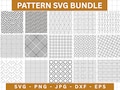 Geometric Patterns SVG Bundle, Seamless Vector Designs (Digital Download)