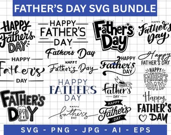 Vatertag SVG Design Bundle (Instant Download)