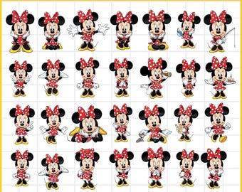 Minnie Mouse SVG Bundle: 30+ Designs for Cricut & Silhouette