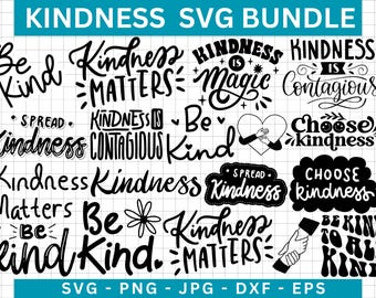 Vriendelijkheid Quotes SVG-bundel, retro sublimatieontwerpen (digitale bestanden)