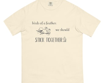 Billie Birds of a Feather Hit Me Hard and Soft custom dyed tshirt