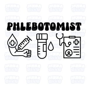 Phlebotomist PNG Clipart | Medical Lab Art (digital Download) - Etsy