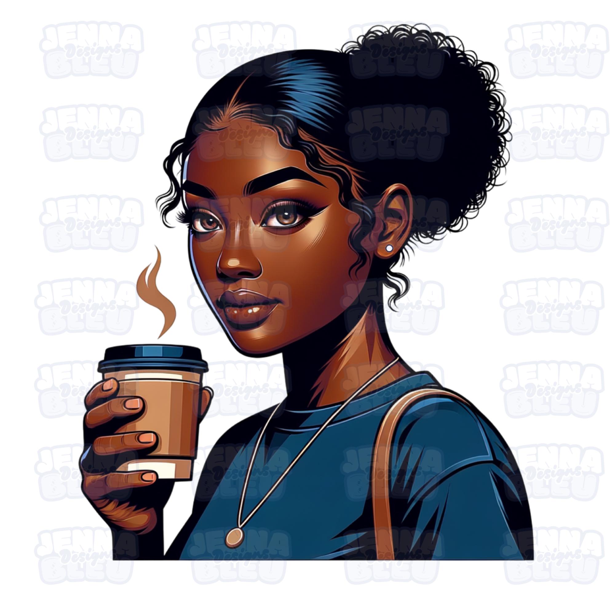 African American Postal Worker Clipart PNG, Delivery Woman Graphics ...