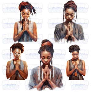 Donna nera forte PNG Donna nera in preghiera PNG Donna afroamericana Clipart Donna nera cristiana di colore png Donna nera Clipart Regali