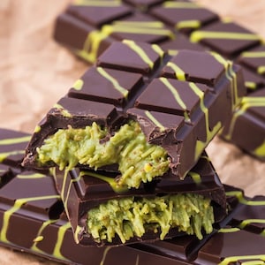 Premium Dubai Chocolate Bar | Exotic and Indulgent Cocoa Creation | Download.