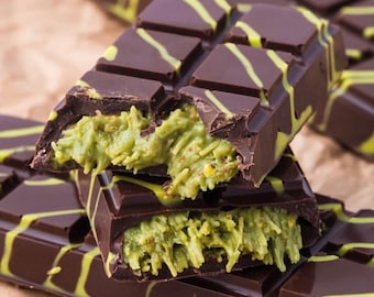 Premium Dubai Chocolate Bar | Exotic and Indulgent Cocoa Creation formula.