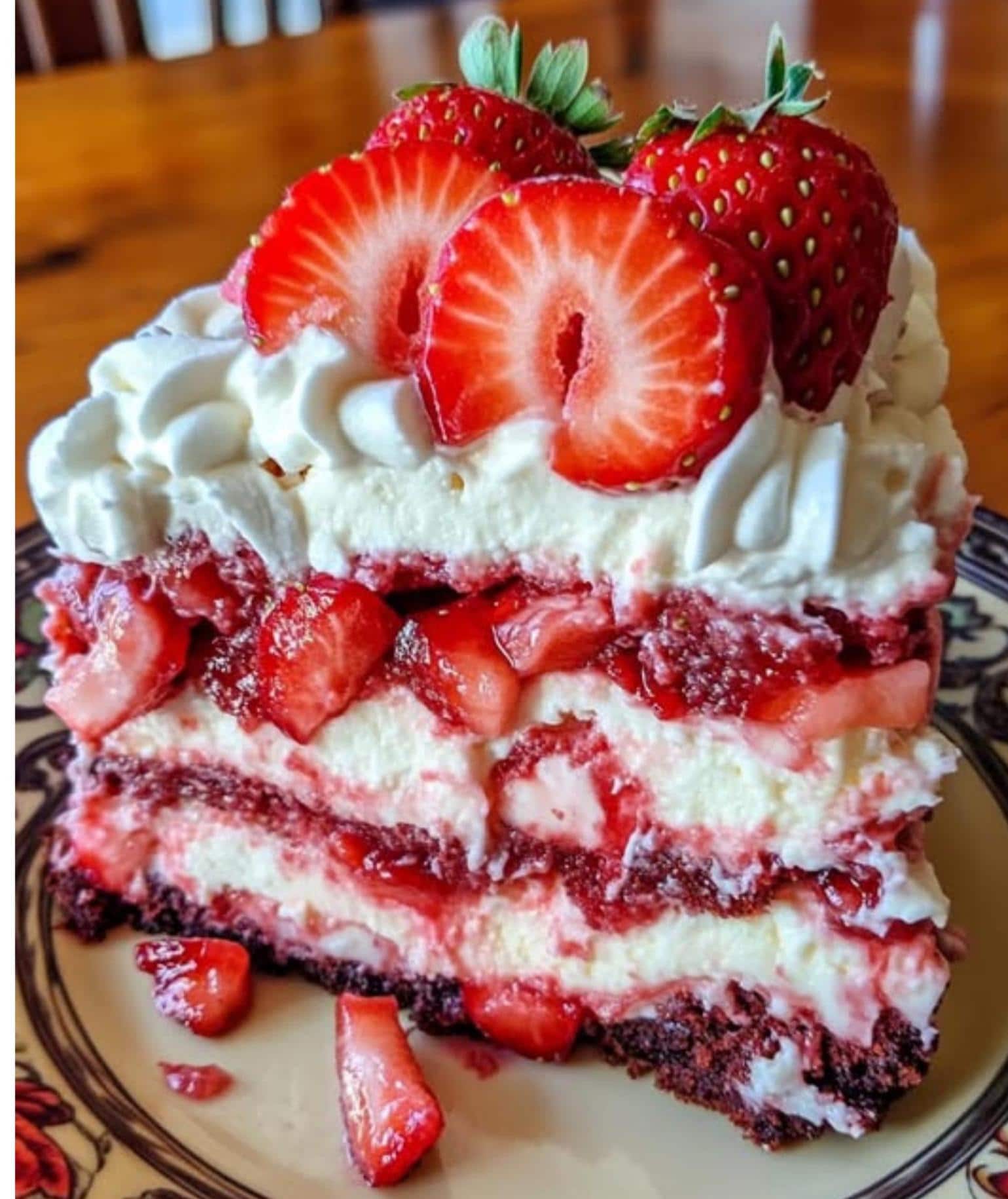Handmade Strawberry Earthquake Cake Recipe | Download ...