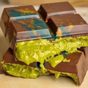 Premium Dubai Chocolate Bar - Exotic and Indulgent Cocoa Creation | Download.