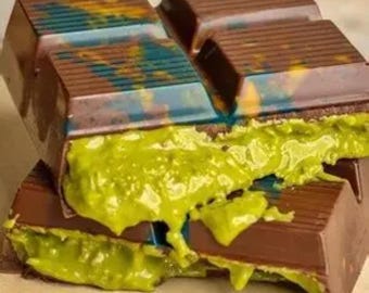 Premium Dubai Chocolate Bar - Exotic and Indulgent Cocoa formula