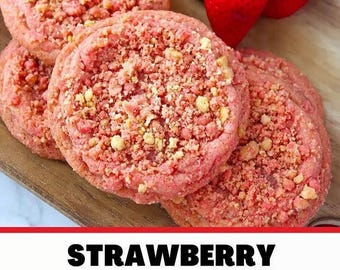 The Best Recipe For Strawberry Crunch Cookies – Sweet, Crunchy & Loaded with Flavor! Download.