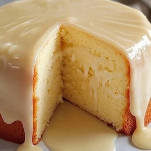 Homemade Vanilla Buttermilk Pound Cake - Cream Cheese Glaze Recipe Download.