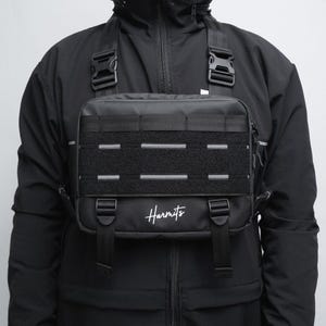 Chest bag GRINEX Waterproof, Black