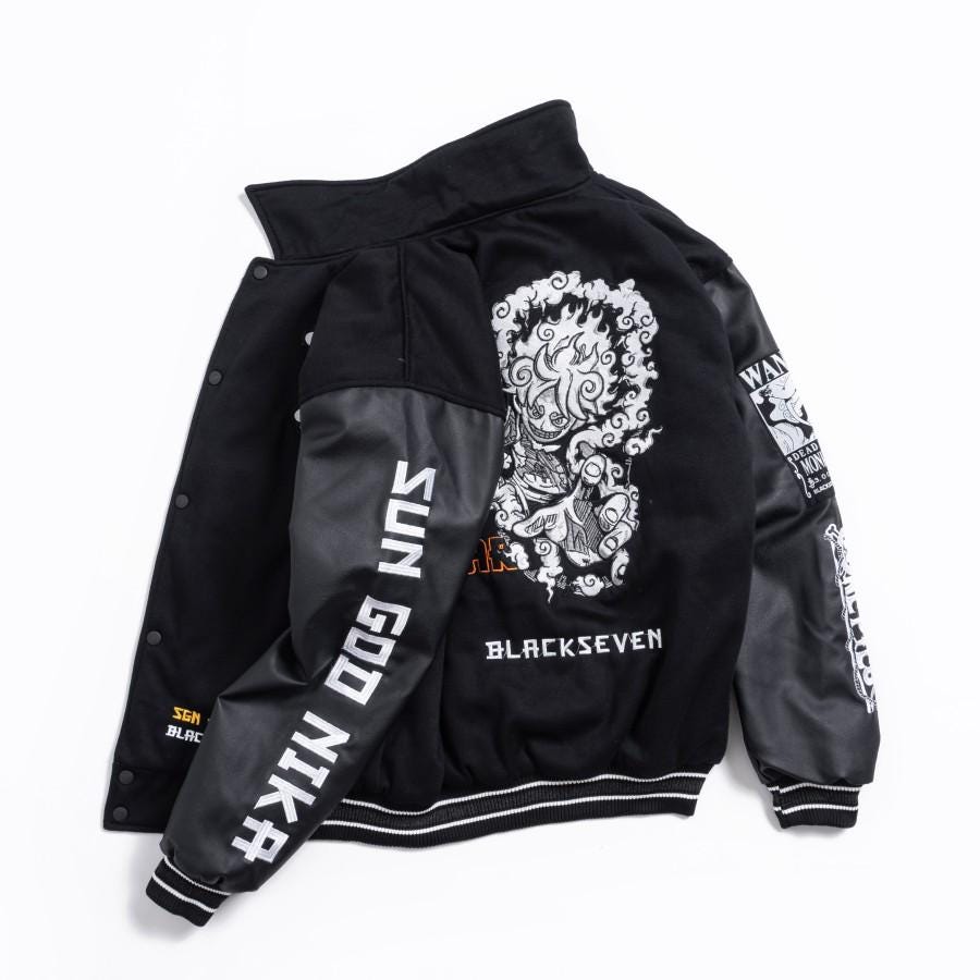Embroidered Anime Bomber Jacket: Limited Edition Varsity Sukajan