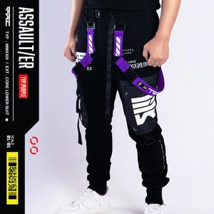 Pantalones cargo Techwear: pantalones deportivos tácticos para hombre