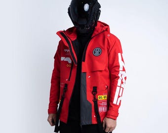 Techwear Jacket, Cybernetic Series Jacket - Cyberpunk Jacket