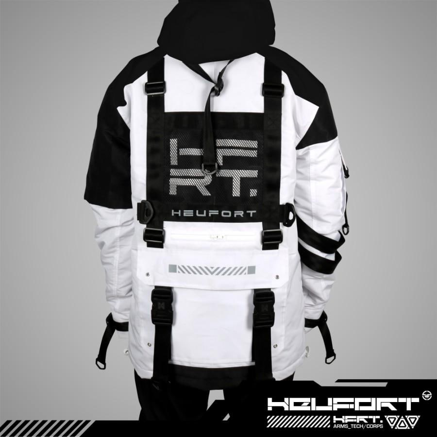 Techwear Cyberpunk Jacket: Tactical Streetwear Parka